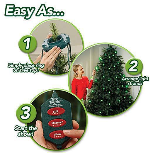 LED Christmas Tree String Lights - Holiday Decoration Lights